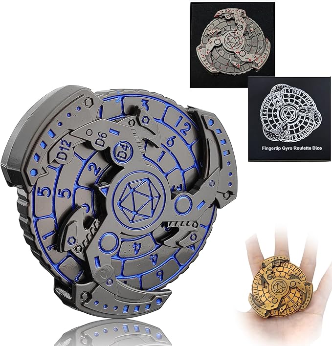 š²7-in-1 DND Spinner Dice Setš„Epic RPG Fun!