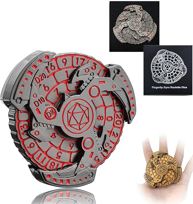 š²7-in-1 DND Spinner Dice Setš„Epic RPG Fun!