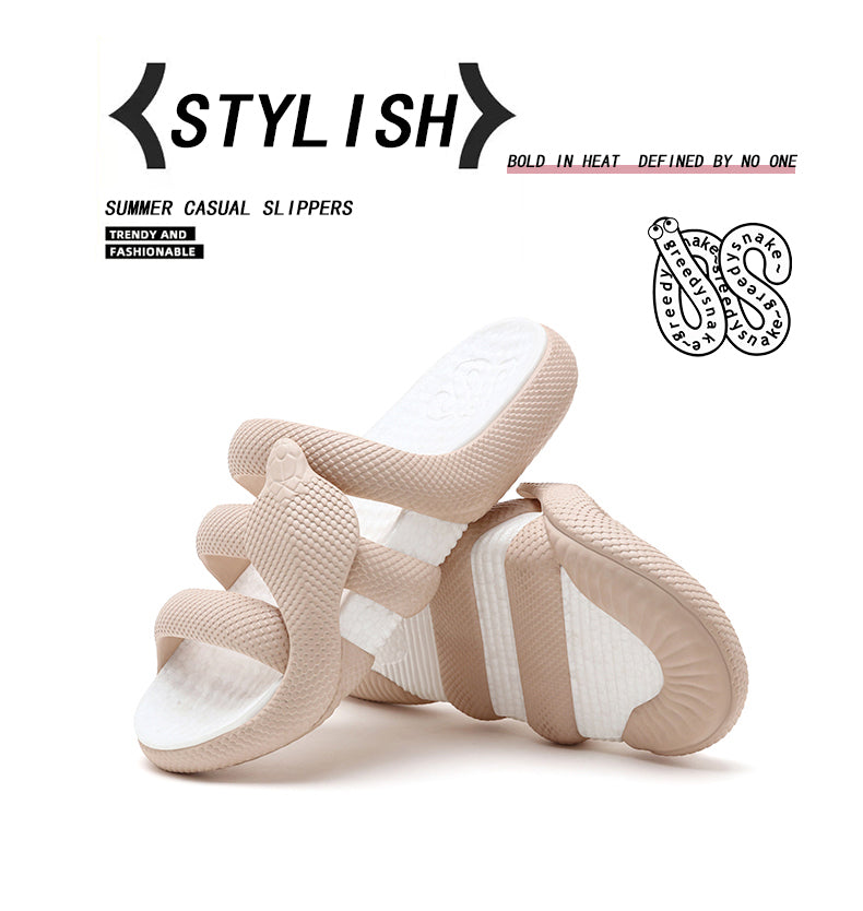 GreedySnake - Wide-Toe Slippers(woman)