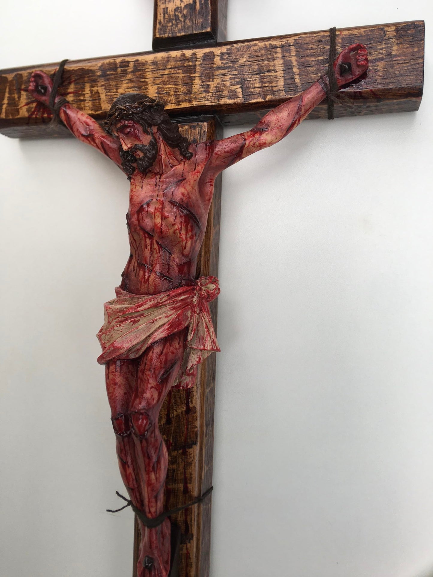 Faith in Form: A Hand-Carved Work of Sacred Art