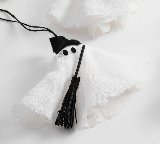 Ghost Ornaments - Set of 8