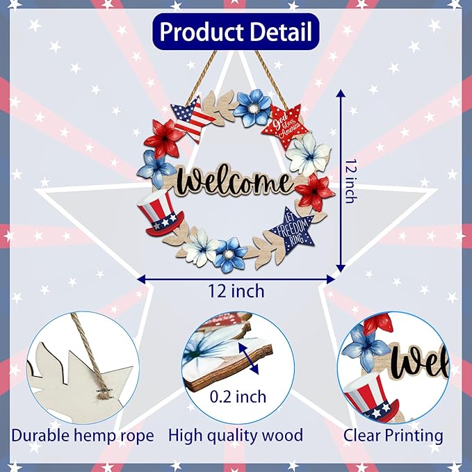 Free Gift 4th of July Decorations