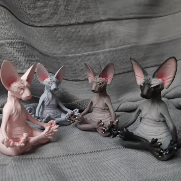 🔥😻Sphynx Cat Meditate Yoga(BUY 2 FREE SHIPPING)