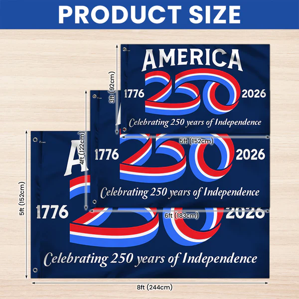 🔥 Limited Stock! 2025 Patriotic American Flag - Commemorate 1776-2025 Independence Day Decor