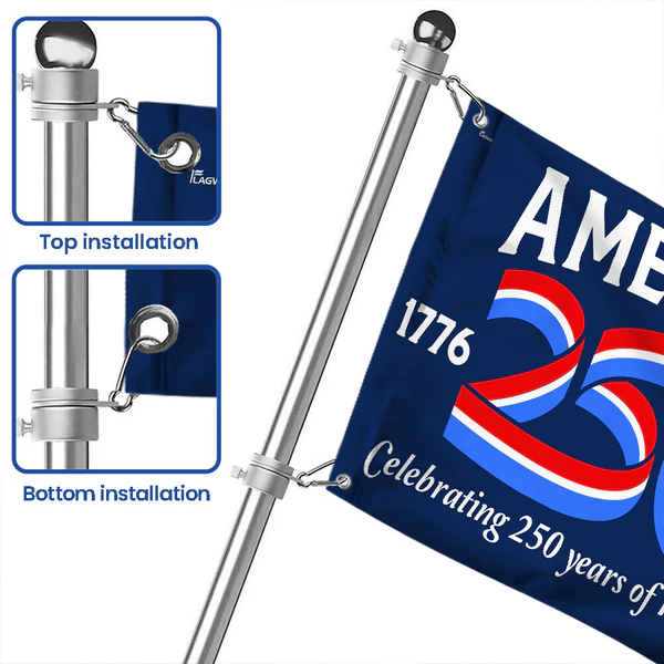 🔥 Limited Stock! 2025 Patriotic American Flag - Commemorate 1776-2025 Independence Day Decor