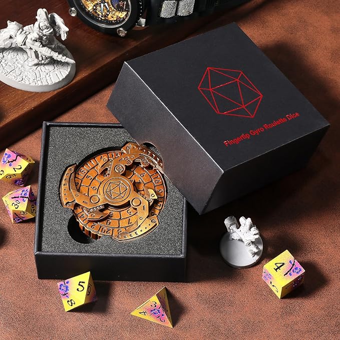 š²7-in-1 DND Spinner Dice Setš„Epic RPG Fun!