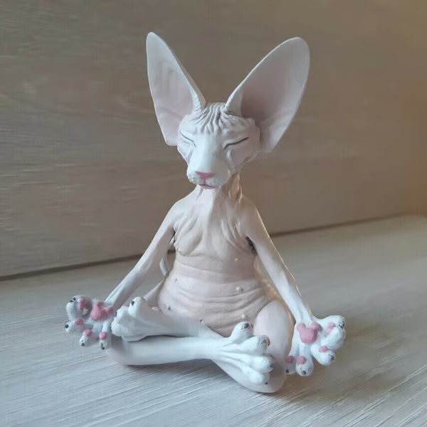 🔥😻Sphynx Cat Meditate Yoga(BUY 2 FREE SHIPPING)