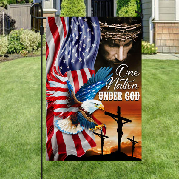 🦅 Christian American Eagle Flag 🇺🇸