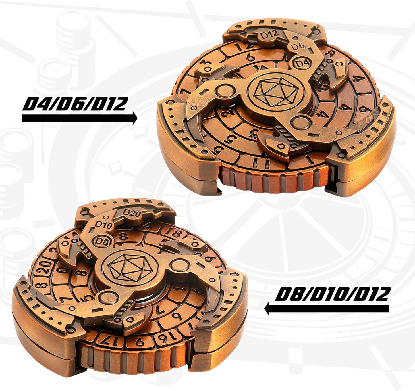š²7-in-1 DND Spinner Dice Setš„Epic RPG Fun!