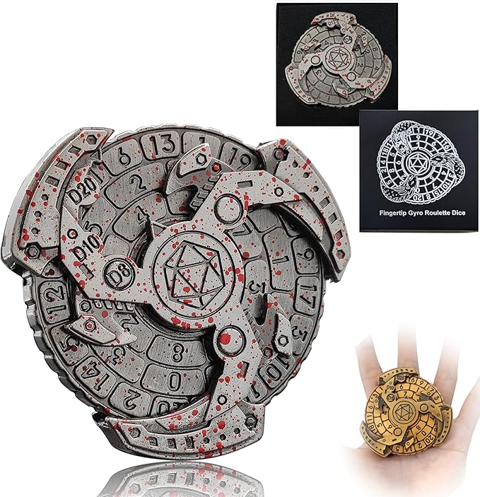 š²7-in-1 DND Spinner Dice Setš„Epic RPG Fun!