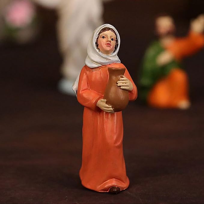 LED Easter Resurrection Scene Home Decor Figurine