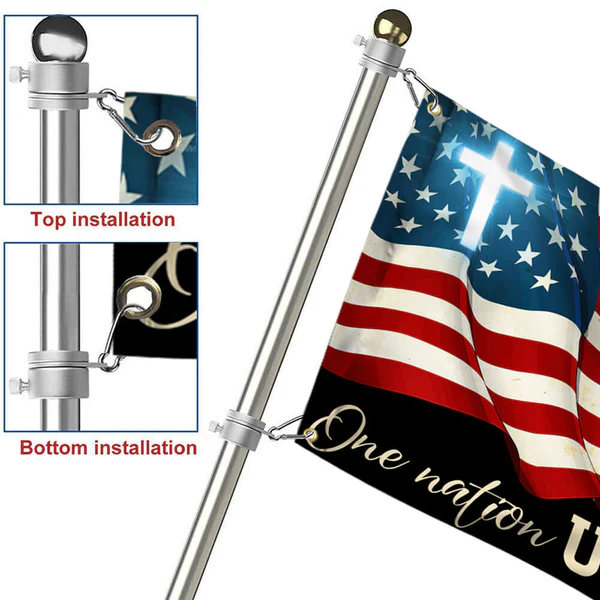 ๐ฉ๐บ๐ธ Bold Eagle Grommet Flag