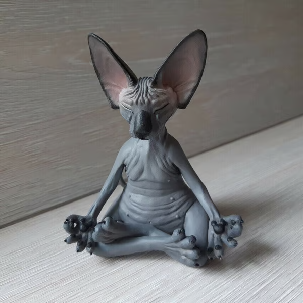 🔥😻Sphynx Cat Meditate Yoga(BUY 2 FREE SHIPPING)