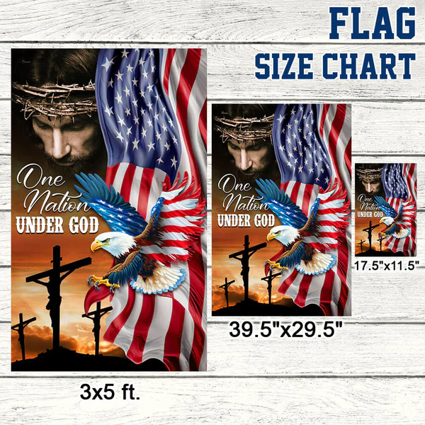🦅 Christian American Eagle Flag 🇺🇸