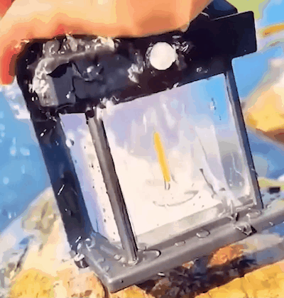 New Outdoor Solar Wall Lamp