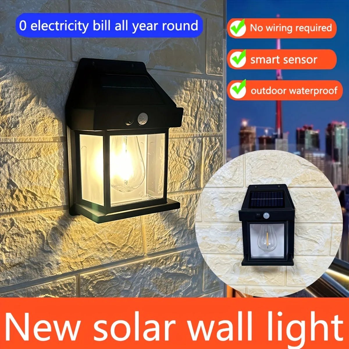 ⏰1500W Solar Led Light System
