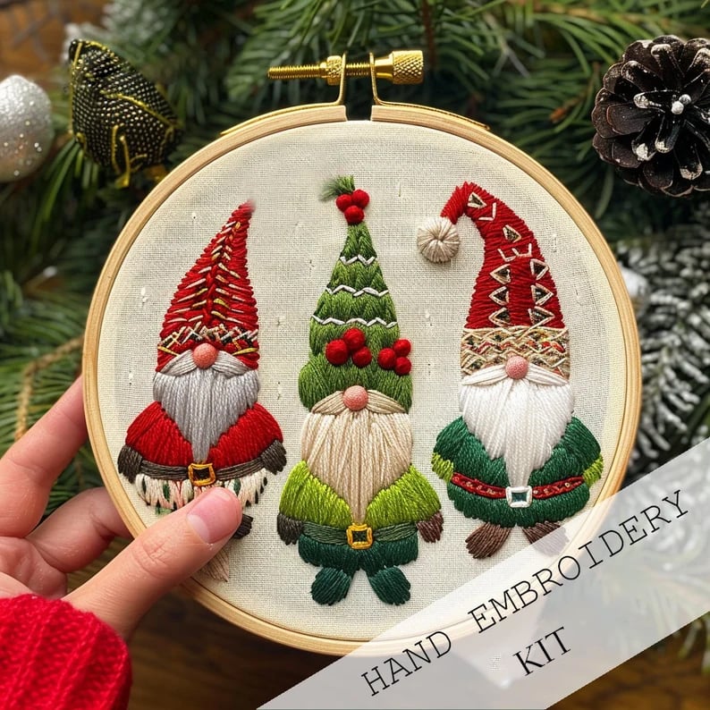 🔥🎄Christmas Embroidery KIT