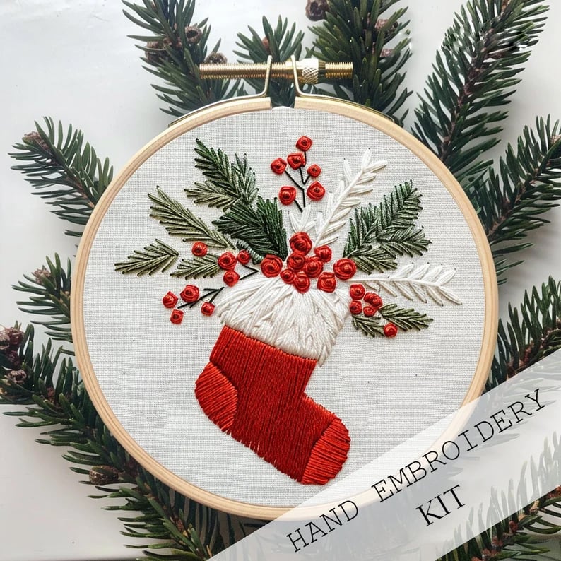 🔥🎄Christmas Embroidery KIT