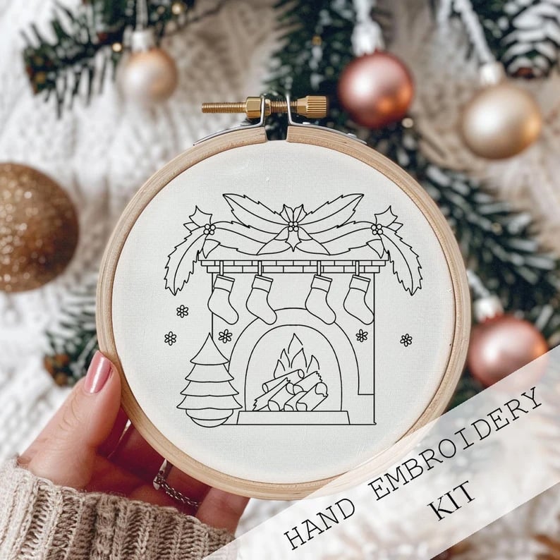 🔥🎄Christmas Embroidery KIT
