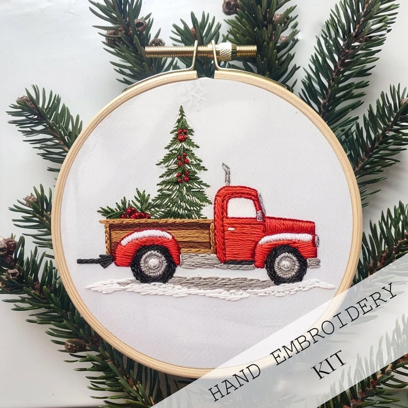 🔥🎄Christmas Embroidery KIT