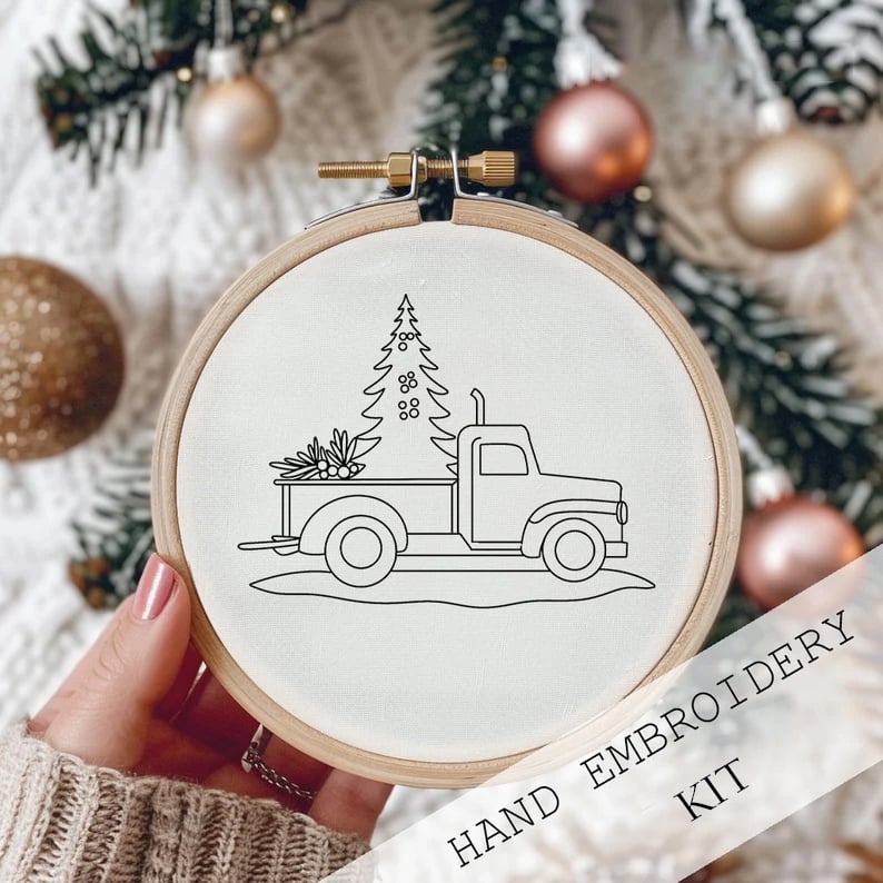 🔥🎄Christmas Embroidery KIT