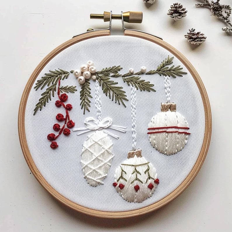 🔥🎄Christmas Embroidery KIT