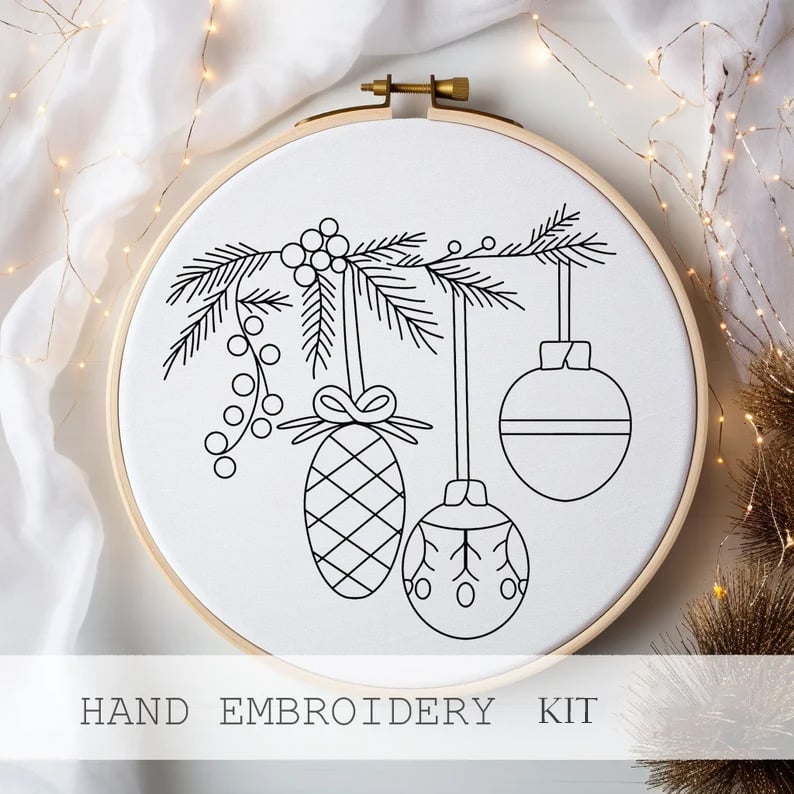 🔥🎄Christmas Embroidery KIT