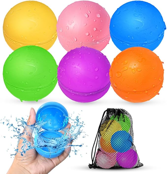 Magnetic Splash Balloons - Reusable Water Balloons for Kids🎁