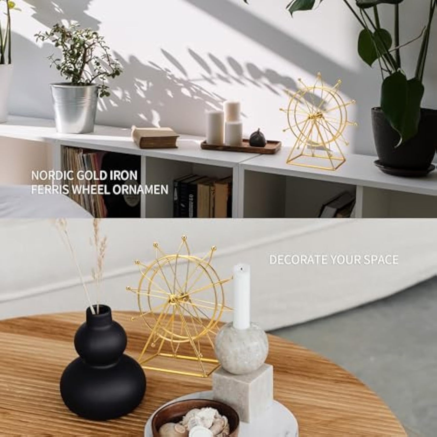 ✨Golden Ferris Wheel - Desk/Shelf Gift🎁