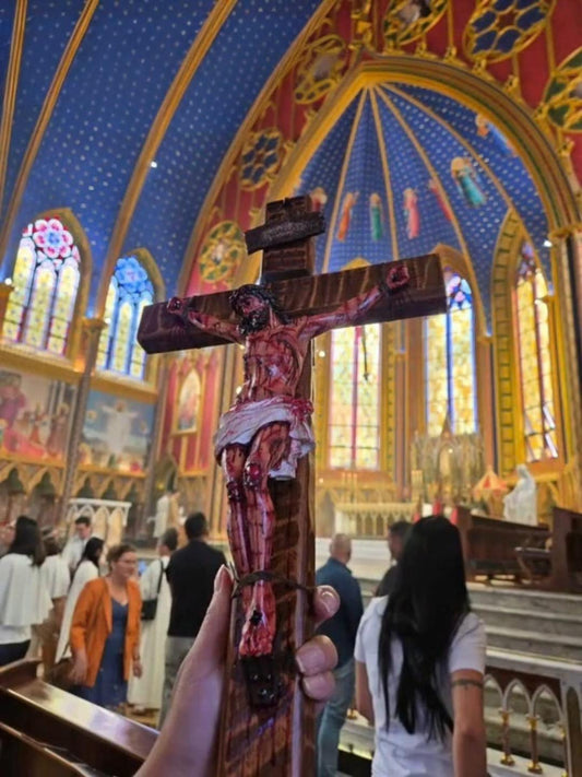 The Crucifix That Helped Someone Feel Less Disconnected From Their Own Life