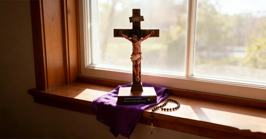 The Crucifix That Made a Space Feel Less Temporary and More Meaningful