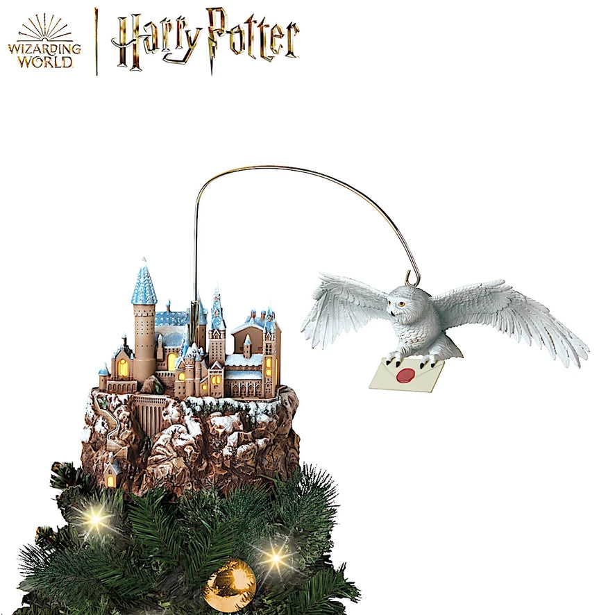 ✨HARRY POTTER Table Lamp With Illuminated HOGWARTS Castle