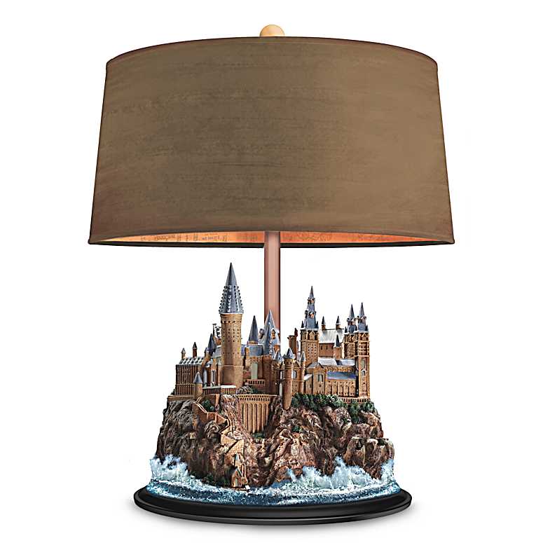 ✨HARRY POTTER Table Lamp With Illuminated HOGWARTS Castle