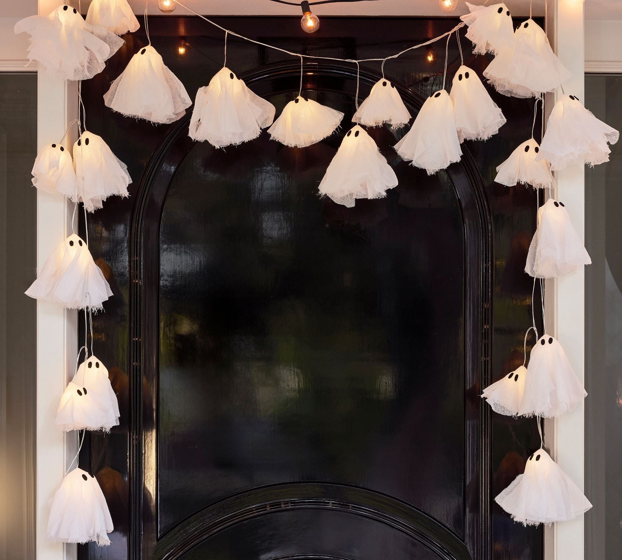 Lit Ghost String Lights