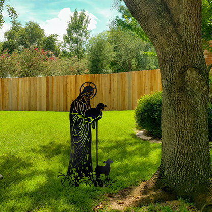 JESUS Yard Flag Faith Bundle – 4-Piece Christian Set