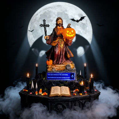 ✝️Handmade-Pumpkin Jesus Statue