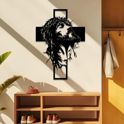 ✝️ Christian Metal Cross Wall Art Collection