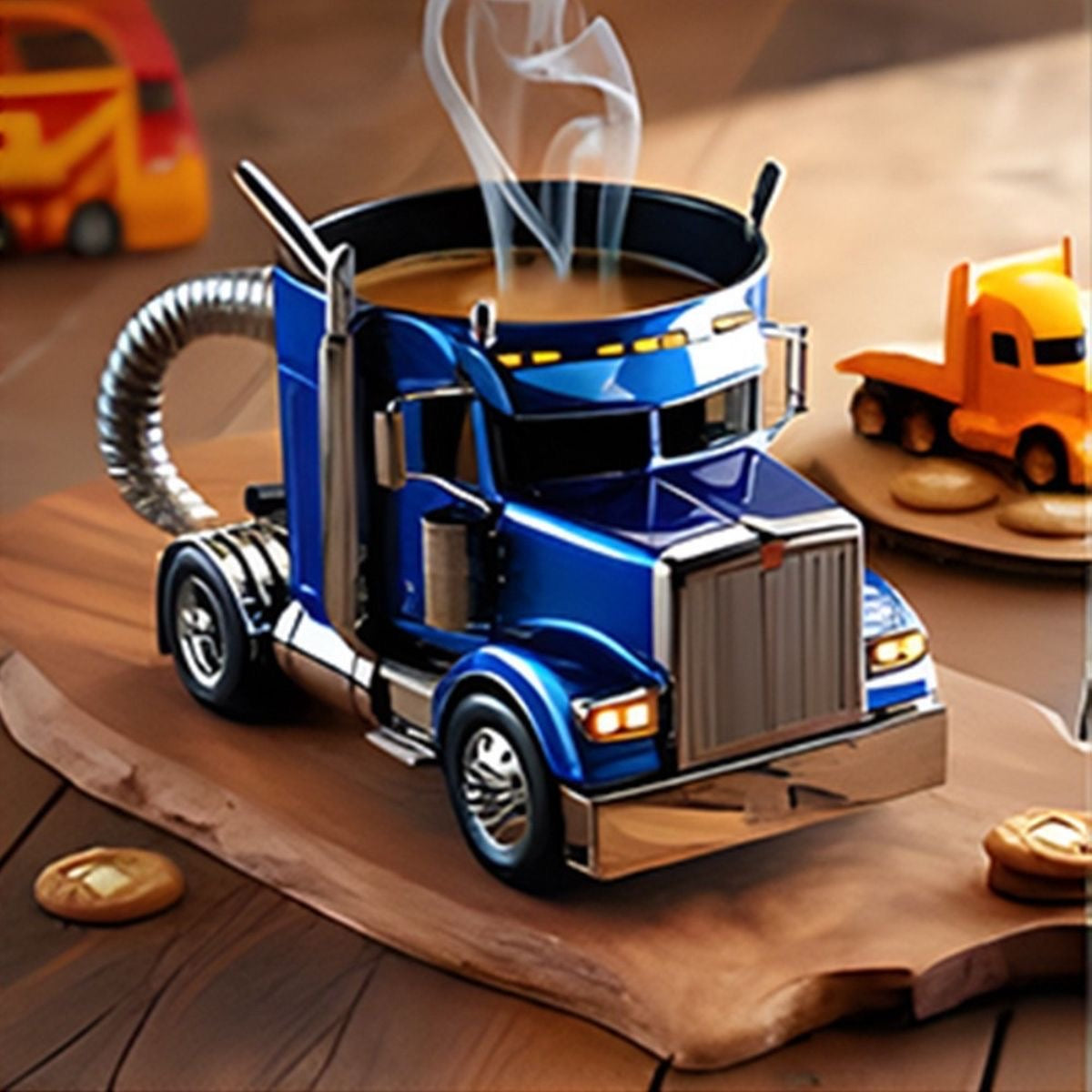 ☕Truck Coffee Cup – Perfect Gift for Gearheads