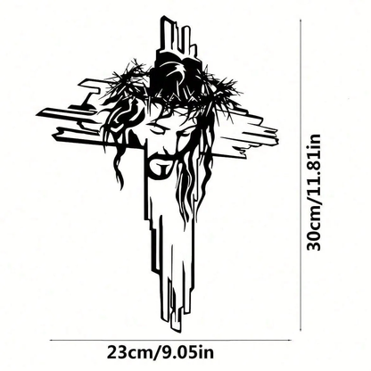 ✝️ Christian Metal Cross Wall Art Collection