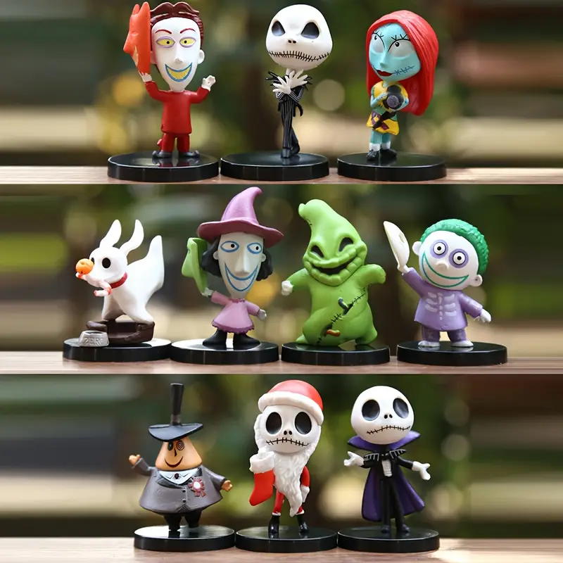 "Spooky & Jolly Collectible Set – 10-Piece Collection"