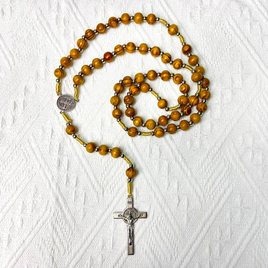 Catholic Rosary & Blessed Jesus Crucifix – Prayer Set