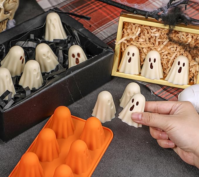 Boo-tiful Ghost Candy Molds – Perfect for Halloween Fun!