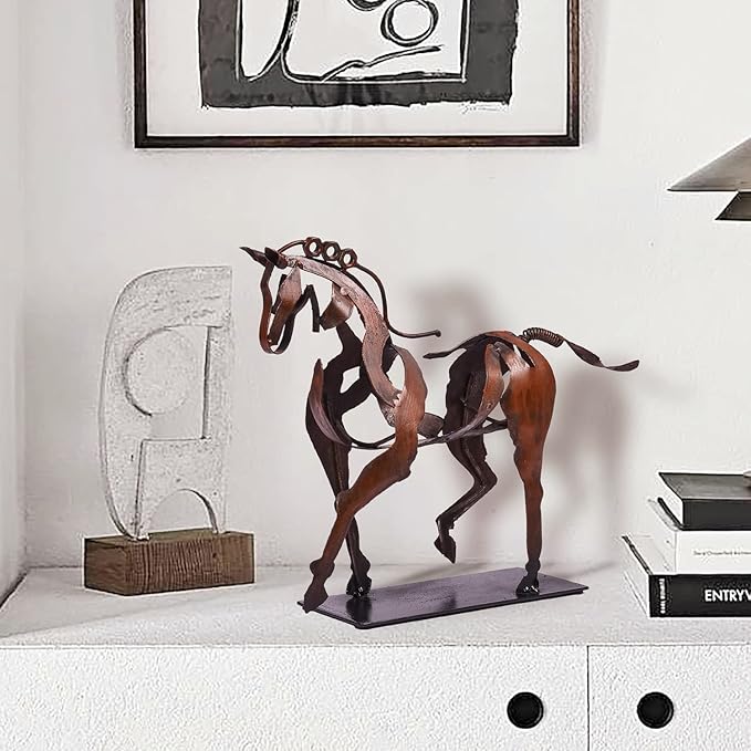 🌸Mother's Day Gift Alert! 🐎Handmade Metal Sculpture Horse