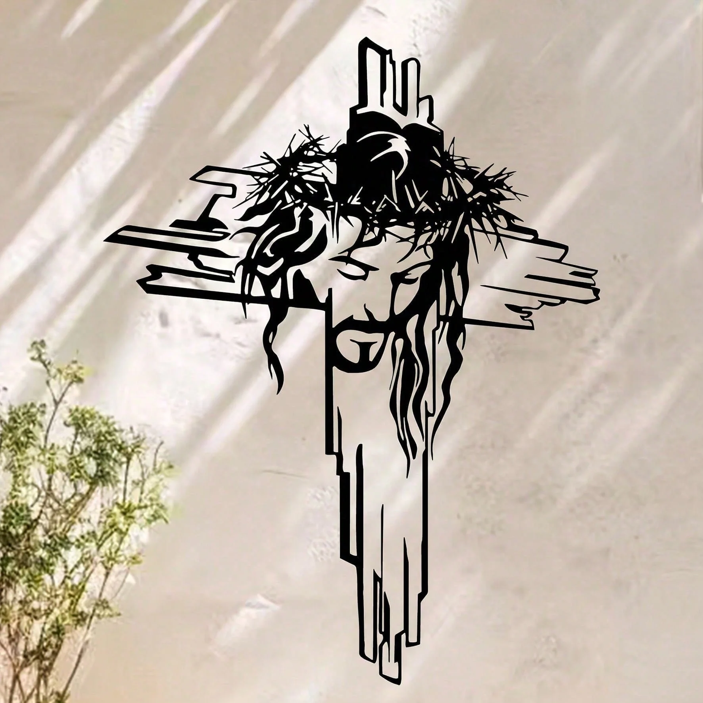 ✝️ Crown of Thorns Cross – A Symbol of Faith