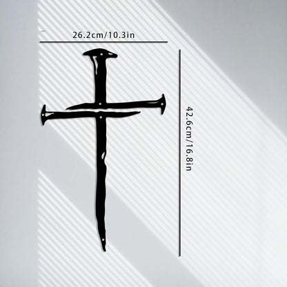✝️ Christian Metal Cross Wall Art Collection