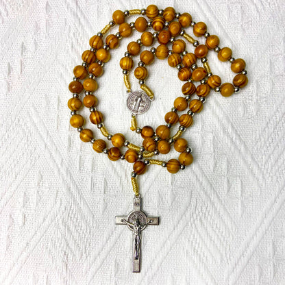 Catholic Rosary & Blessed Jesus Crucifix – Prayer Set