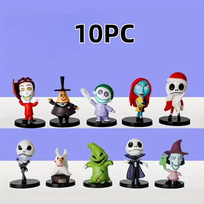 "Spooky & Jolly Collectible Set – 10-Piece Collection"