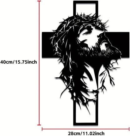 ✝️ Christian Metal Cross Wall Art Collection