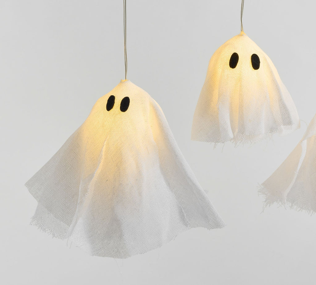 Lit Ghost String Lights