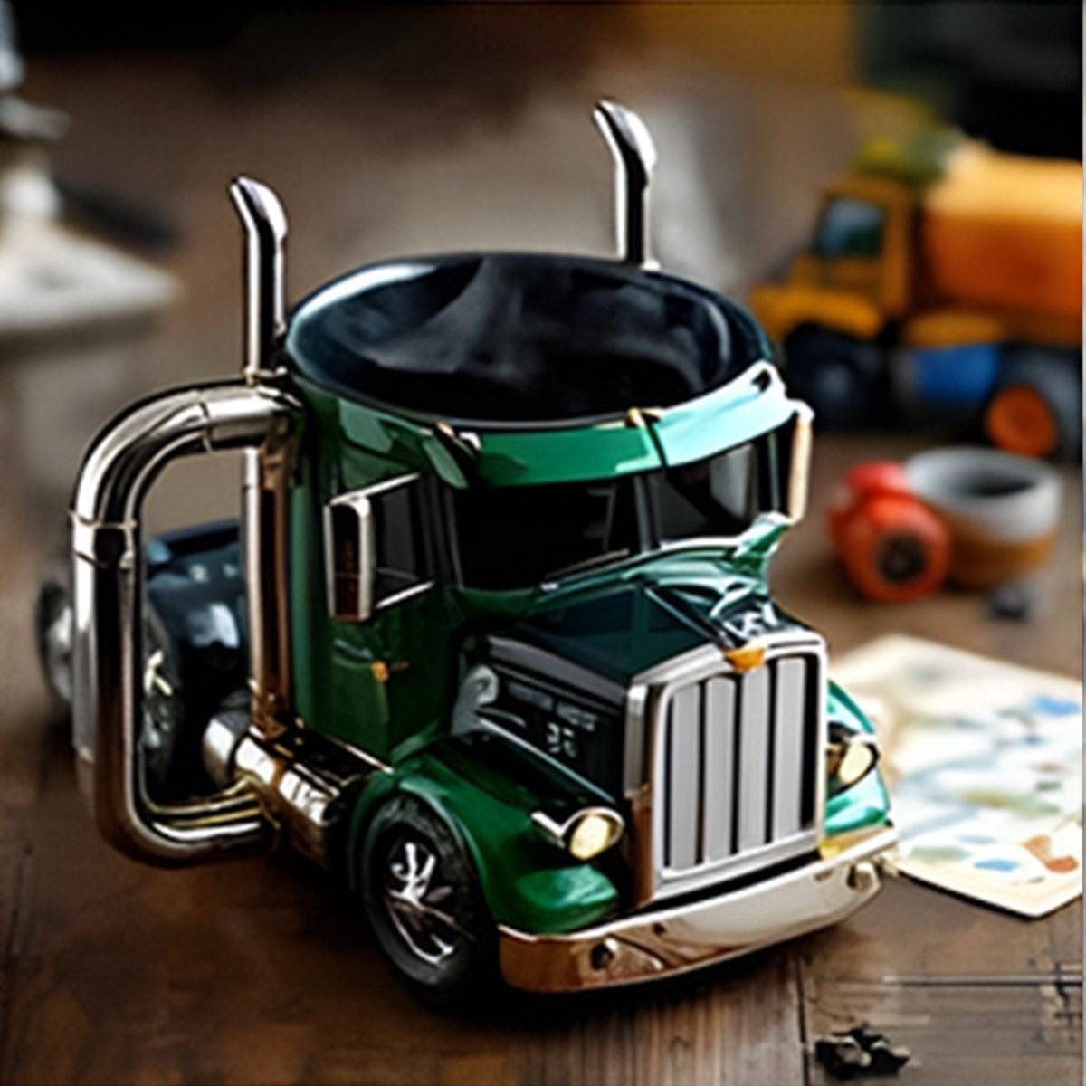☕Truck Coffee Cup – Perfect Gift for Gearheads